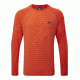 Mountain Equipment Redline Long Sleeve Tee - Men's-Cardinal Orange-Medium
