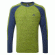 Mountain Equipment Redline Long Sleeve Tee - Men's-Kiwi/Marine-Large
