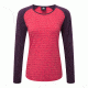 Mountain Equipment Redline  LS Tee - Womens, Vpink Str/Blackberry, 8 ME-001637 Vpink Str/Blackberry 8 NA
