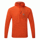 Mountain Equipment Solar Eclipse Hooded Zip Tee - Mens, Cardinal Orange, Large ME-002947 Cardinal Orange L NA