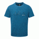 Mountain Equipment Triple Peak Tee - Mens, Alto Blue, Large ME-003111 Alto Blue L NA