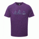 Mountain Equipment Triple Peak Tee - Mens, Damson, Large ME-003111 Damson L NA