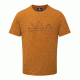 Mountain Equipment Triple Peak Tee - Mens, Pumpkin Spice, Large ME-003111 Pumpkin Spice L NA