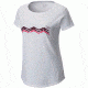Mountain Hardwear Abstract Mountain Short Sleeve T - Women's-White-X-Small