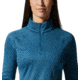 Mountain Hardwear AirMesh 1/2 Zip Top - Womens, Caspian, Extra Small, 1956571442-XS