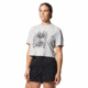 Mountain Hardwear Alpine Flowers Short Sleeve Tee - Womens, Hardwear Grey Heather, Small, 2025241057-H-S