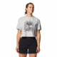 Mountain Hardwear Alpine Flowers Short Sleeve Tee - Womens, Hardwear Grey Heather, Small, 2025241057-H-S
