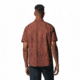 Mountain Hardwear Big Cottonwood Short Sleeve Shirt - Mens, Clay Earth Bandana Grid, Medium, 1829001645-Cd-M