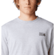 Mountain Hardwear Box Logo Short Sleeve Shirt - Mens, Hardwear Grey Heather, XS, 190423058402
