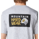 Mountain Hardwear Box Logo Short Sleeve Shirt - Mens, Hardwear Grey Heather, XS, 190423058402