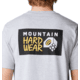 Mountain Hardwear Box Logo Short Sleeve Shirt - Mens, Hardwear Grey Heather, XS, 190423058402
