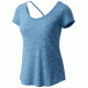 Mountain Hardwear Breeze VNT Short Sleeve T-Shirt - Women's, Storm Cloud, L 1788091440-L