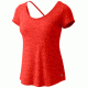 Mountain Hardwear Breeze VNT Short Sleeve T-Shirt - Women's, Fiery Red, S 1788091636-S