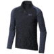 Mountain Hardwear Butterman Half-Zip Shirt - Mens, Black, Zinc, Large, 1825521013-L
