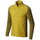 Mountain Hardwear Butterman Half-Zip Shirt - Mens, Dark Citron, Zinc, Small, 1825521359-S