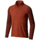 Mountain Hardwear Butterman Half-Zip Shirt - Mens, Dark Copper, Woodsmoke, Medium, 1825521840-M
