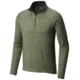 Mountain Hardwear Butterman Half-Zip Shirt - Mens, Heather Surplus Green, Extra Large, 1825521348-XL
