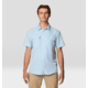 Mountain Hardwear Canyon Short Sleeve - Mens, Blue Chambray, XL, 190423042913