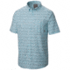 Mountain Hardwear Codelle Short Sleeve Shirt - Mens-Pale Blue-Large