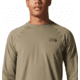 Mountain Hardwear Crater Lake Long Sleeve Crew Top - Mens, Stone Green, Extra Large, 1982421397-Stone Green-XL