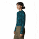 Mountain Hardwear Crater Lake Long Sleeve Crop Top - Womens, Palisades Geos Print, Medium, 1986771351-Pt-M