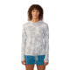 Mountain Hardwear Crater Lake Long Sleeve Hoody - Women's, Grey Ice Spore Dye Print, Medium, 1829681062-M