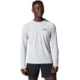Mountain Hardwear Crater Lake Long Sleeve Tops - Men's, Glacial, S, 1982421-097-S