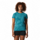 Mountain Hardwear CraterLake Short Sleeve Top - Women's, Palisades Scatter Dye Print, Small, 1993361350-Pt-S