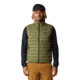 Mountain Hardwear Deloro Down Vest - Mens, Combat Green, Large, 2091971353-L