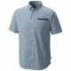 Mountain Hardwear Denton Short Sleeve Shirt - Men's, Blue Granite, S 1708151404-S