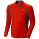 Mountain Hardwear Double Wicked Long Sleeve Zip T - Men's-State Orange-Small