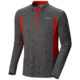 Mountain Hardwear Double Wicked Long Sleeve Zip T - Men's-Titanium-Small