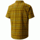 Mountain Hardwear Drummond Short Sleeve Shirt - Men's, Dark Citron, S 1708181358-S