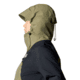 Mountain Hardwear Dry Times Hooded Jacket - Womens, Mission Olive, Black, S, 190423045839