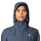 Mountain Hardwear Dry Times Hooded Jacket - Womens, Moon Blue, S, 190423045884