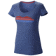 Mountain Hardwear DrySpun Mountain Logo Short Sleeve T - Women's-Cornflower-X-Small