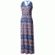 Mountain Hardwear DrySpun Perfect Printed Maxi - Women's-Bright Island Blue-X-Small