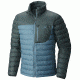 Mountain Hardwear Dynotherm Down Jacket - Men's-Cloudburst/Dark Forest-X-Large
