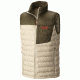 Mountain Hardwear Dynotherm Down Vest - Men's-Fossil/Peatmoss-Small