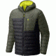 Mountain Hardwear Dynotherm Hooded Down Jacket - Men's-Surplus Green-Small