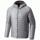 Mountain Hardwear Ghost Whisperer Hooded Down Jacket - Men's, Grey Ice, XL, 1560921064-XL