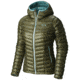 Mountain Hardwear Ghost Whisperer Hooded Down Jacket - Women's-Stone Green-Large