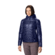 Mountain Hardwear Ghost Whisperer Hooded Down Jacket - Womens, Dark Illusion, Large, 1560931568-L