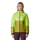 Mountain Hardwear Ghost Whisperer Hoody - Womens, Citron Glow, Large, 2104731378-L