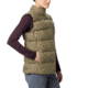 Mountain Hardwear Glacial Storm Vest - Womens, Light Army, Small, 1850901333-S