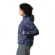 Mountain Hardwear HiCamp Fleece Printed Hoody - Womens, Montauk Blue Ridge Stripe Print, Extra Large, 2104291430-XL
