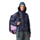 Mountain Hardwear HiCamp Fleece Printed Hoody - Womens, Montauk Blue Ridge Stripe Print, Extra Large, 2104291430-XL