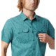 Mountain Hardwear J Tree Short Sleeve Shirt - Mens, Washed Turq, Medium, 1879051447-M