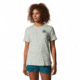 Mountain Hardwear Kea Earth Short Sleeve Tee - Womens, Cactus White, Extra Small, 2025251384-Cactus White-XS