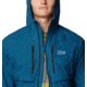 Mountain Hardwear Kor AirShell Hybrid Hooded Jacket - Mens, Dark Caspian, S, 190423029464